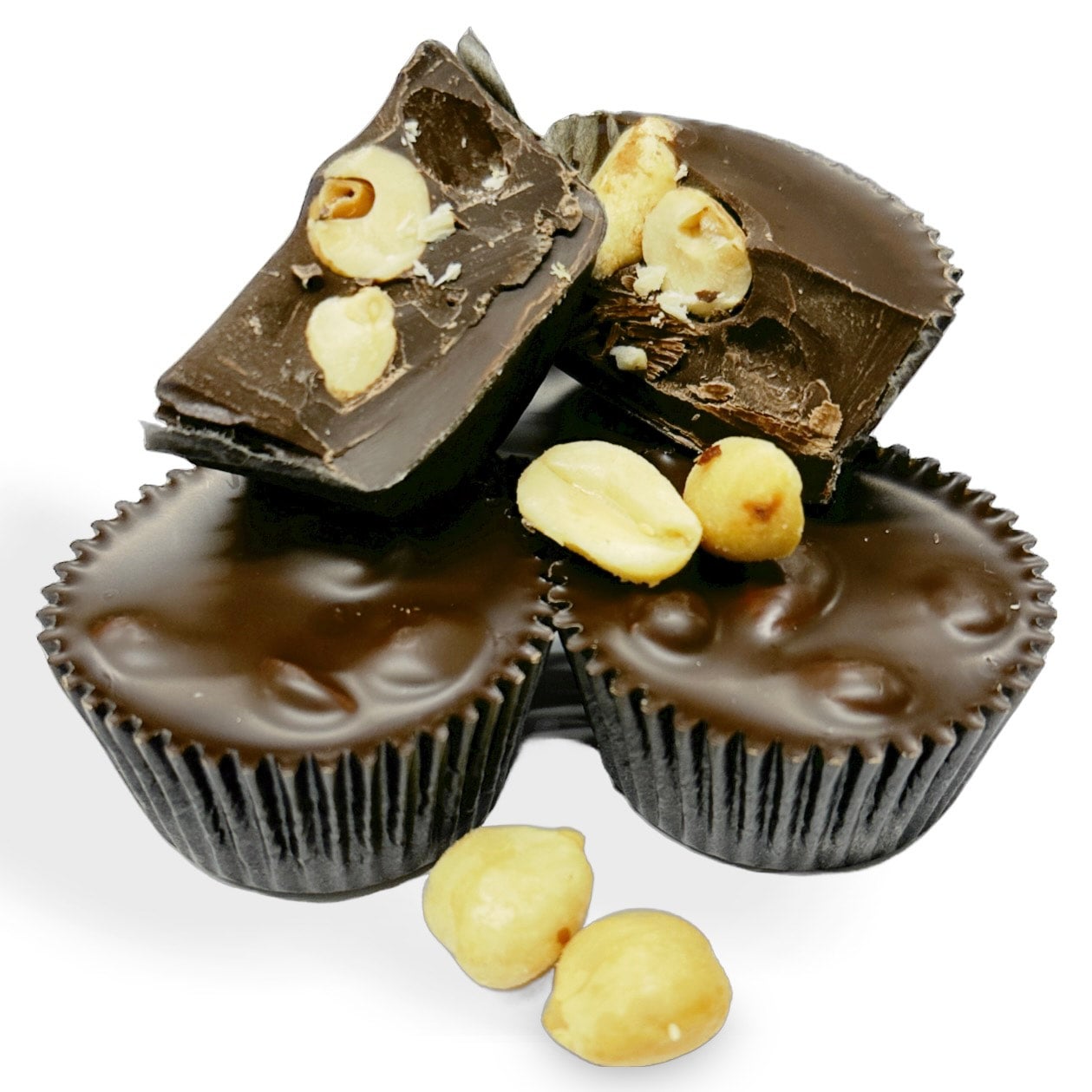 Dark Chocolate Peanut Clusters Marianne's Chocolates