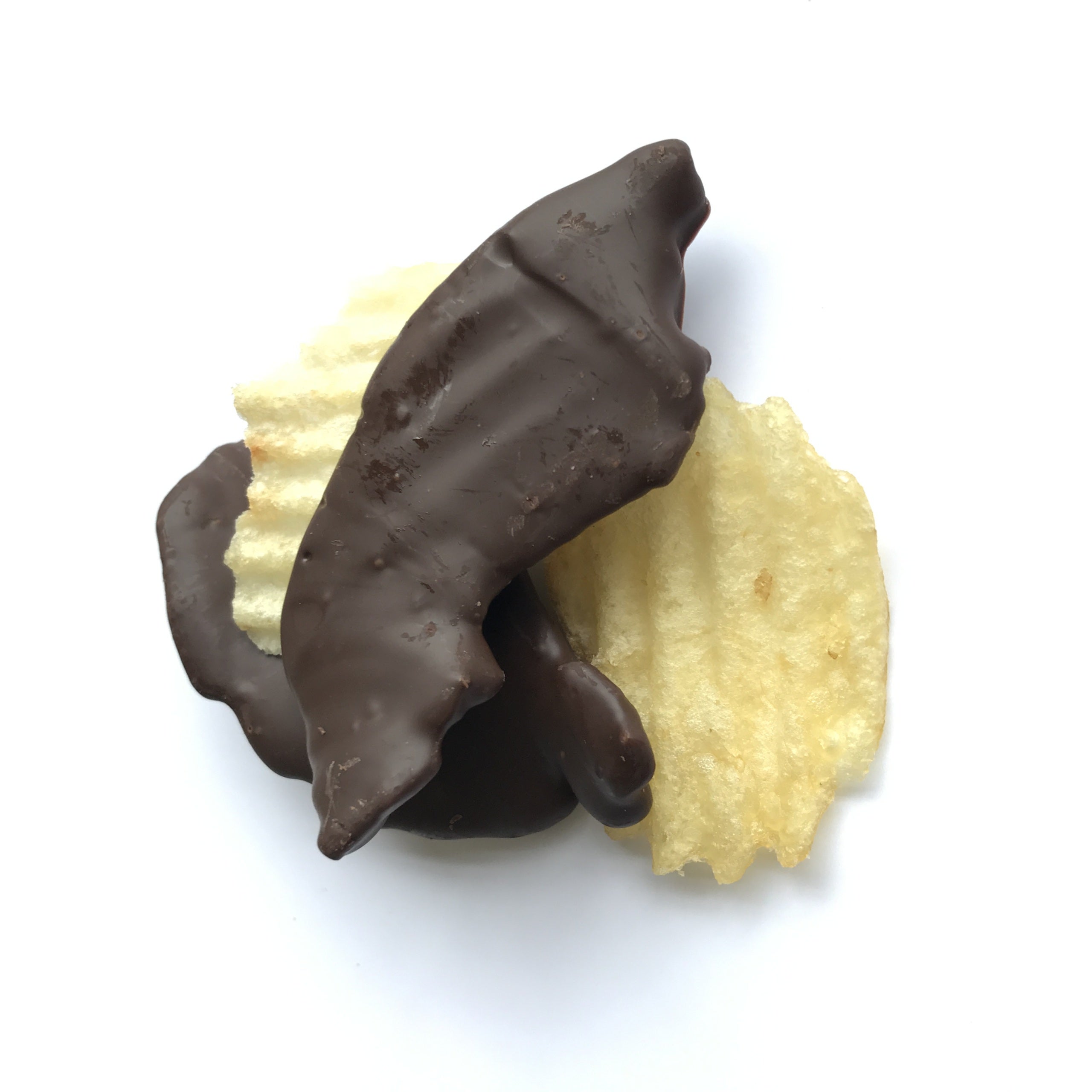 Dark Chocolate Potato Chips 1 lb Box Marianne's Chocolates